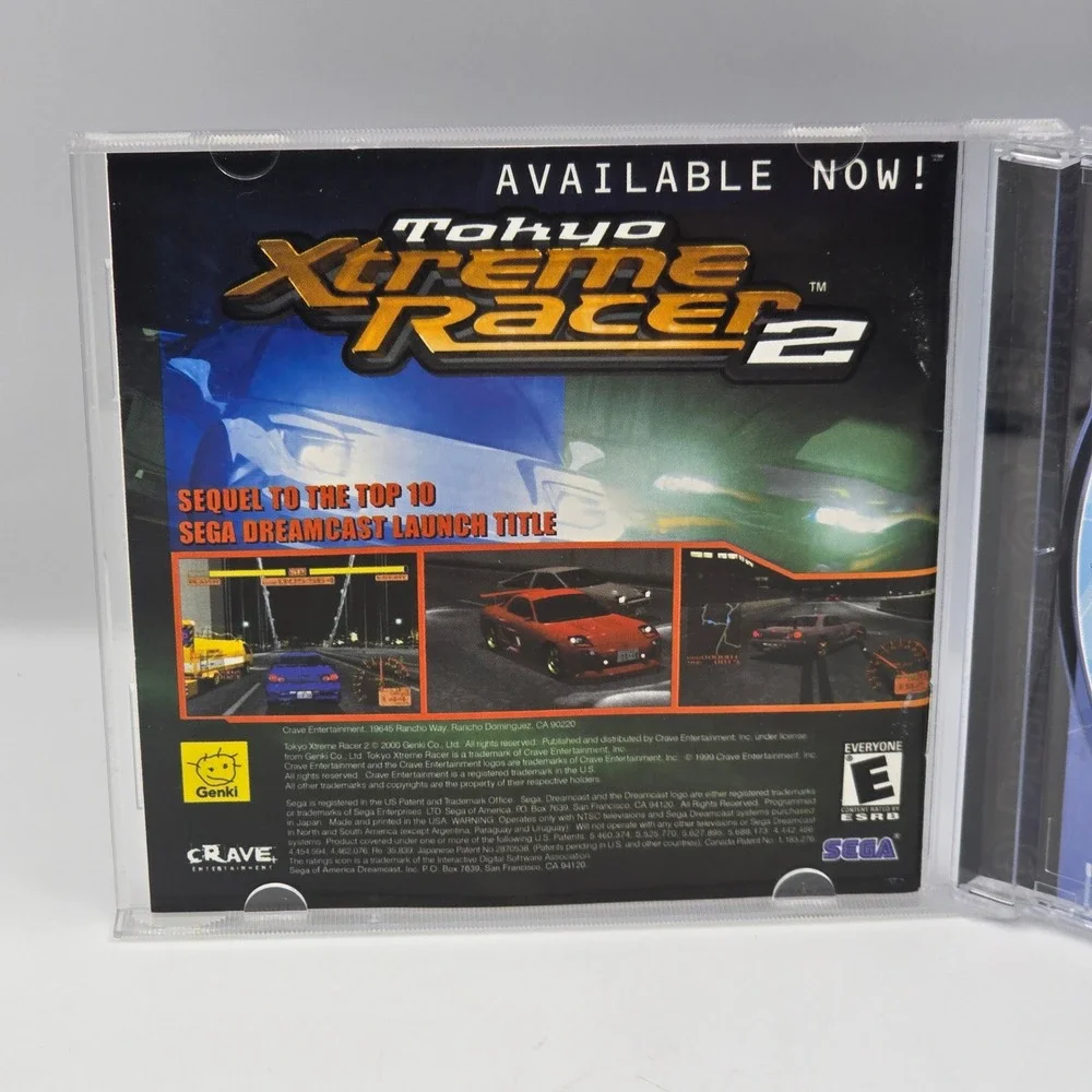 Sega Sno-Cross Championship Racing Dreamcast NTSC Yamaha Snowmobile Racing Game